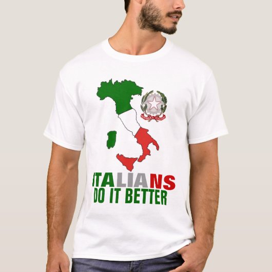 Italiaans T-shirt (Voorkant)