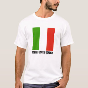 Italiaans T-shirt van de verovering