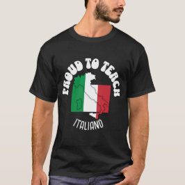 Italiaans Taaldocent TROTS OM ITALIANO TE ONDERWIJ T-shirt