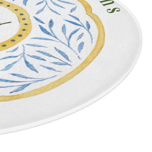 Italiaans Tegel - Eigen jaarglas Snijplank (Hoek)