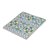 Italiaans tegelpatroon - Siciliaanse keramiek Tegeltje (Zijkant)