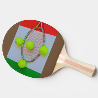 ITALIAANS TENNIS Ping Pong Paddle Tafeltennisbatje