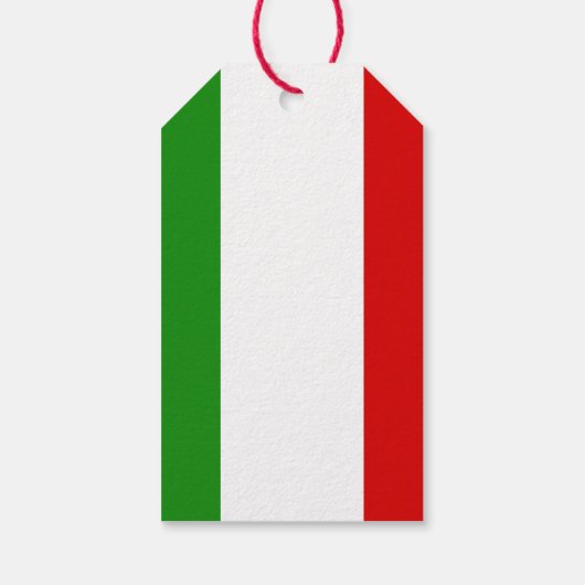 Italiaans thema diner | Verlovingsfeestje Cadeaulabel (Achterkant)