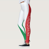 Italiaans Thema Italiaanse Vlag Vrouwen Leggings (Links)