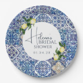 Italiaans thema papier Bord | Elegant Vrijgezellen (Voorkant)