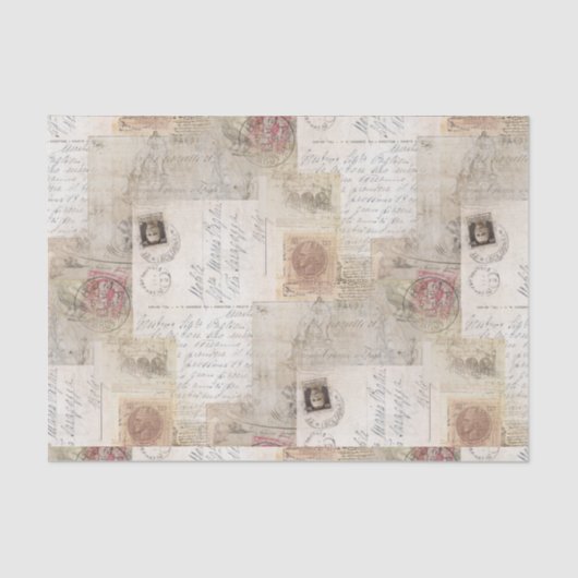  Italiaans themadocument Rome Tissuepapier (Voorkant)