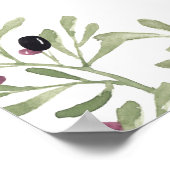 Italiaans Tuskisch Grieks Welkomstbord Poster (Hoek)