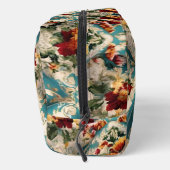 Italiaans Uitstekend, delicate bloemen met groen Toilettasje (Rechts)