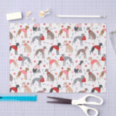 Italiaans Valentijn Patroonpapier voor Greyhound Tissuepapier (Craft)