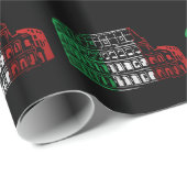 Italiaans valkenpapier uit het Rome Coliseum Cadeaupapier (Rol Hoek)