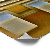 Italiaans venster en balkon poster (Hoek)