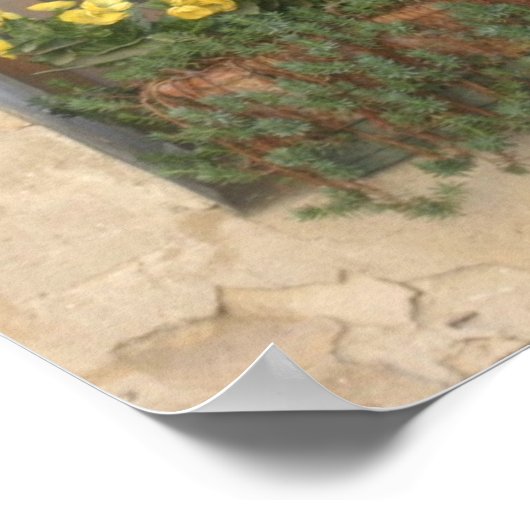 Italiaans venster poster (Hoek)