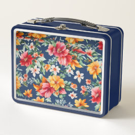 Italiaans verbazingwekkend zomer helder bloemmotie