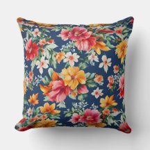 Italiaans verbazingwekkend zomer helder bloemmotie