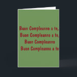 ***ITALIAANS*** VERJAARDAGSLIED VOOR "YOUR FRIEND" KAART<br><div class="desc">STUUR DIT ***ITALIAANSE VERJAARDAGSLIED*** NAAR JE **ITALIAANSE VRIEND** EN ZET EEN ENORME GLIMLACH OP ZIJN OF HAAR GEZICHT.</div>