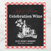  Italiaans Verloving Wijnlabel Wijn Etiket (Enkel label)