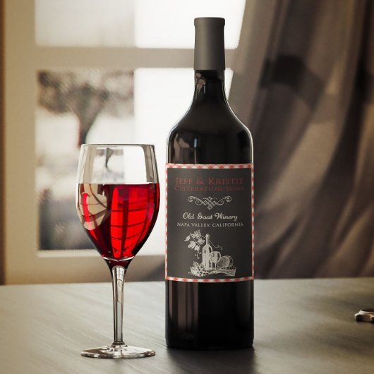  Italiaans Verloving Wijnlabel Wijn Etiket