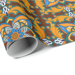 Italiaans verpakkingspapier voor tegel cadeaupapier