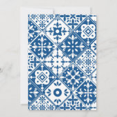 Italiaans Vind de Gast Bingo Verjaardag Spelkaart Kaart (Achterkant)