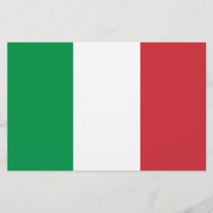 Italiaans Vlag Briefpapier
