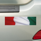 italiaans_vlag bumpersticker (Op auto)