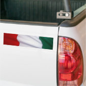 italiaans_vlag bumpersticker (Op Truck)