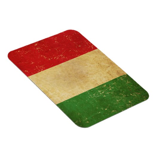 Italiaans vlag  Grunge ontwerp Magneet (Rechterzijde)