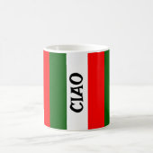 Italiaans vlaggenontwerp koffie Mok (Center)