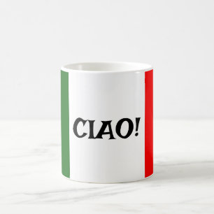 Italiaans vlaggenontwerp koffie Mok
