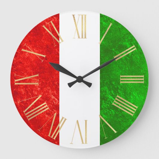 Italiaans Vlagontwerp Grote Klok (Voorkant)