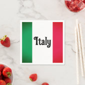 Italiaans vlagpapier Napkins Servet (Insitu)
