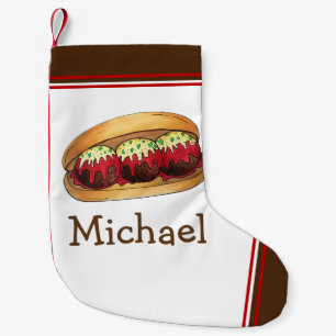 Italiaans vlees van alle soorten Ball Sandwich Mar Kleine Kerstsok