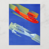  Italiaans vliegreizen Briefkaart (Voorkant)