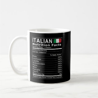 Italiaans voedingsmiddel T Shirt Koffiemok
