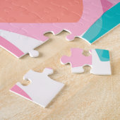 Italiaans voedsel Pizza Pie uitdagend Legpuzzel (Zijkant)