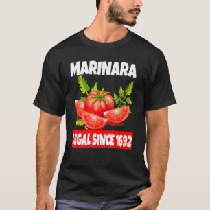 Italiaans voedselgebied voor tomatensaus t-shirt