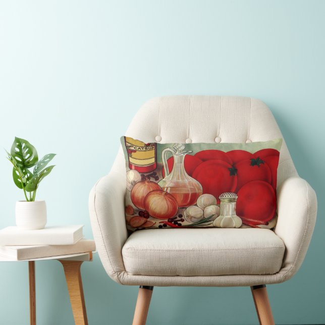  Italiaans voedseltomatenpuin Kussen (Stoel)