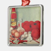 Italiaans voedseltomatenpuin Metalen Ornament (Links)