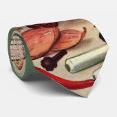 Italiaans voedseltomatenpuin Stropdas (Opgerold)