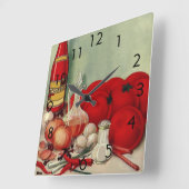  Italiaans voedseltomatenpuin Vierkante Klok (Hoek)