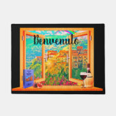 Italiaans voor Welkom op Doormat Deurmat (Voorkant)