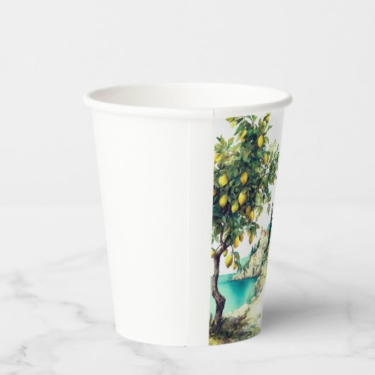 Italiaans Vrijgezellenfeest La Dolce Vita Papieren Bekers (Rechts)