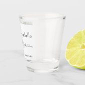 Italiaans Vrijgezellenfeest La Dolce Vita Shot Glas (Rechts)