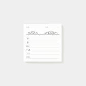 Italiaans | Werkwoorden Vervoeging Praktijk Post-it® Notes (Voorkant)