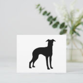 italiaans windsilhouet briefkaart (Staand voorkant)