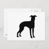 italiaans windsilhouet briefkaart (Voorkant / Achterkant)