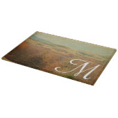 Italiaans zijdemonogram snijvlak snijplank (Hoek)