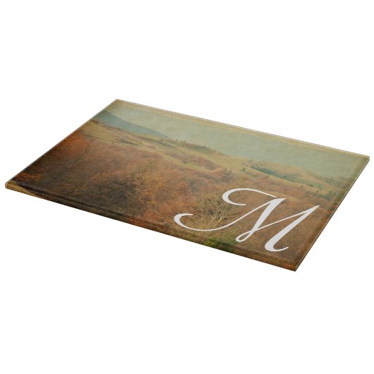 Italiaans zijdemonogram snijvlak snijplank (Hoek)