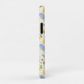 Italiaans Zomer Citroen Strand Patroon Case-Mate iPhone Case (Achterkant/rechts)