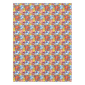 Italiaans, zomer, citrusvruchten, bloemmotief    tafelkleed (Voorkant)